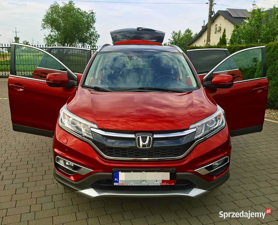 Piękna Honda CRV 20 155 Executive 4x4 2016r manualna Wyszków