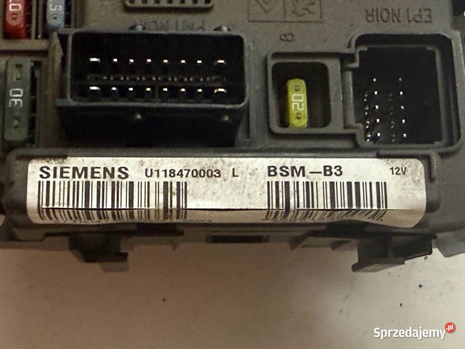 Moduł BSM Peugeot 206 307 citroen C2 C3 osobowe Ostrów Wielkopolski