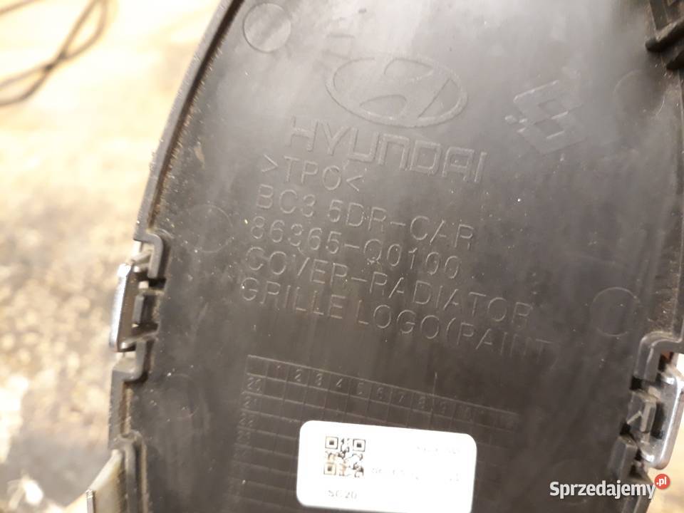 HYUNDAI I20 III ZNACZEK EMBLEMAT LOGO PRZÓD