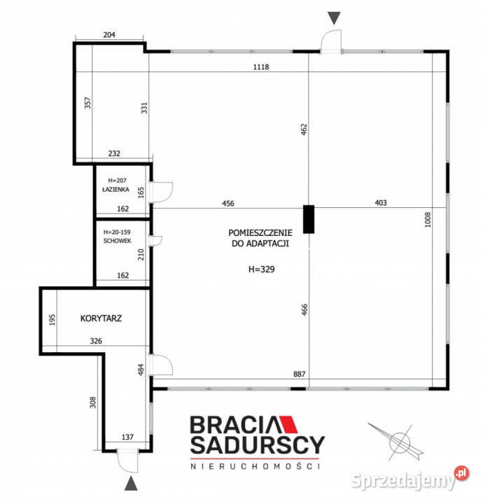 wynajmu lokalu 104m2 Kraków