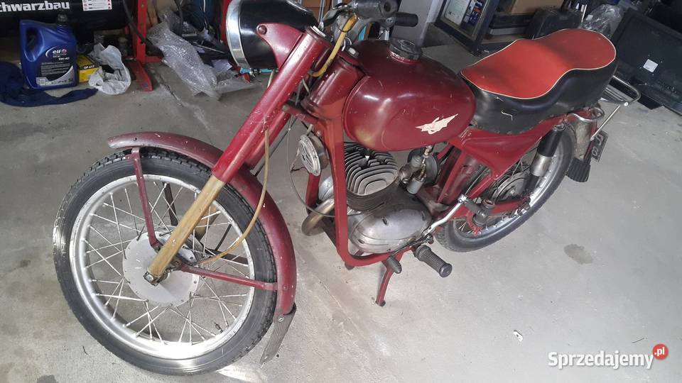 Motocykl WSK dwuramówka 175cm3 Sietesz