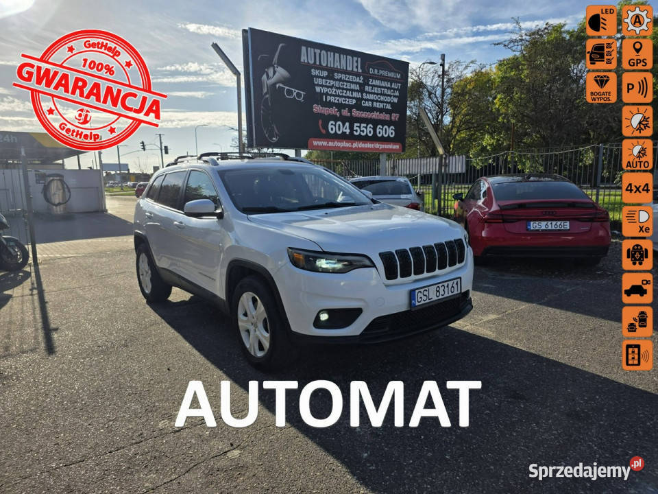 Jeep Cherokee 20 TURBO 271 4x4 Automat Klima klimatyzacja Słupsk