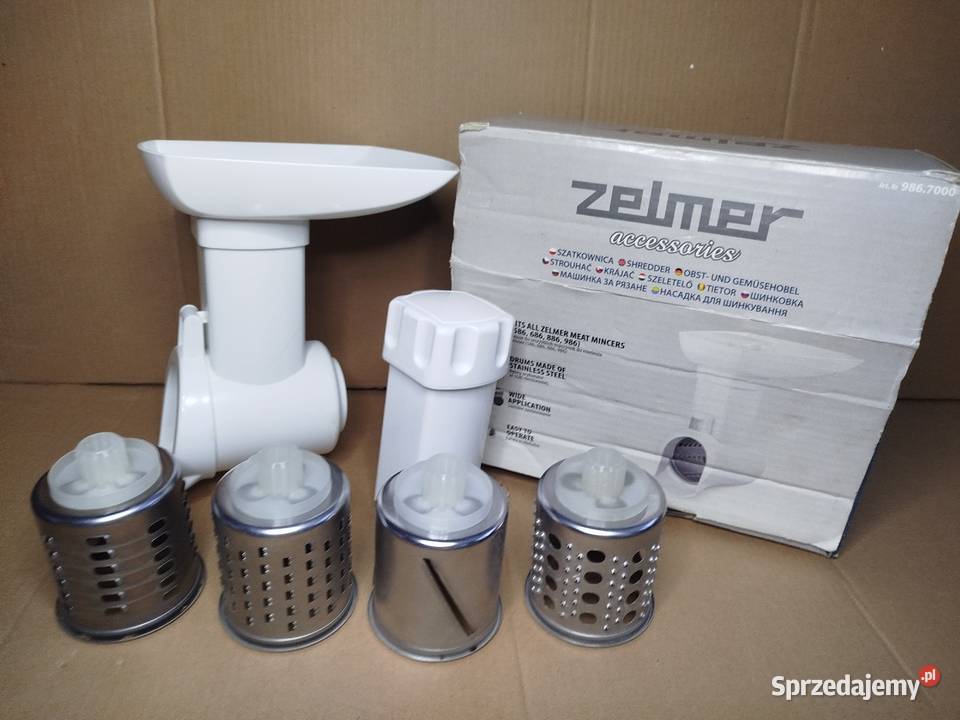 Oryginalna Szatkownica ZELMER przystawka Dom i Ogród łódzkie Zgierz