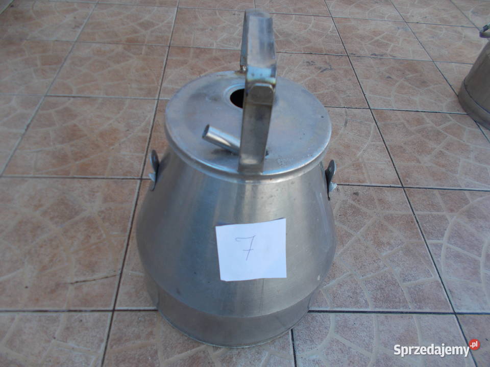 konwia konwie bańka do mleka bimber dojarka Biskupice