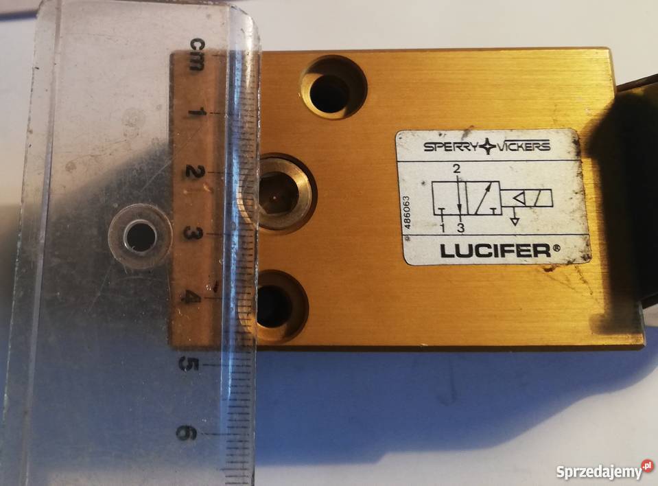 Sperry Vickers Lucifer 486063 Elektrozawór Elektryka i akcesoria Dąbrowa Górnicza sprzedam