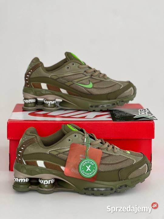 Buty Nike Shox Ride 2 Supreme Khaki 3645 Warszawa