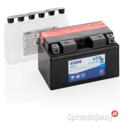 Akumulator motocyklowy 86Ah 145A EXIDE ETZ10BS mazowieckie Legionowo