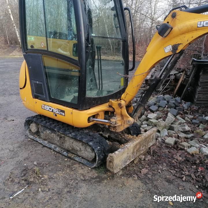 Minikoparka JCB 8016 2012r Katowice