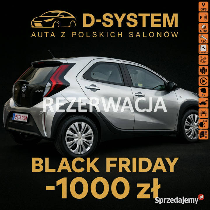 Toyota Aygo X 2023 Salon Polska 1Właściciel ledy Białystok