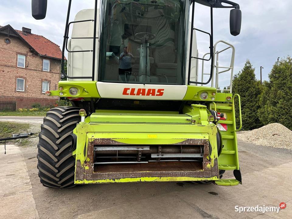 Kombajn zbożowy Claas Lexion 580 pro 2010 heder Zbożowe Rolnictwo dolnośląskie Nowa Ruda