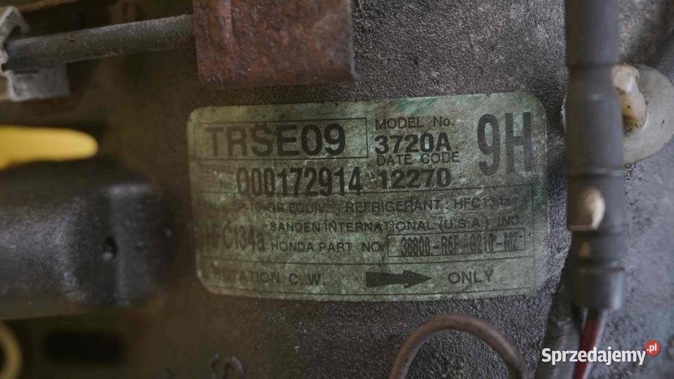 HONDA CRV IV 20 B EURO 5 14r 155 R20A9 sprezarka Suków sprzedam