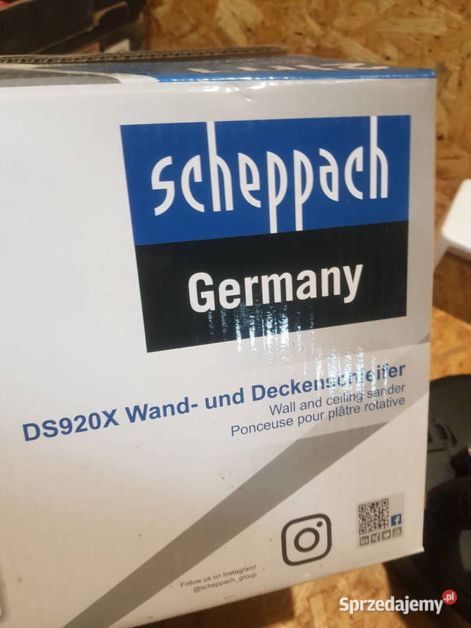 SCHEPPACH Szlifierka do gipsu Żyrafa DS920 X wielkopolskie Głogowa