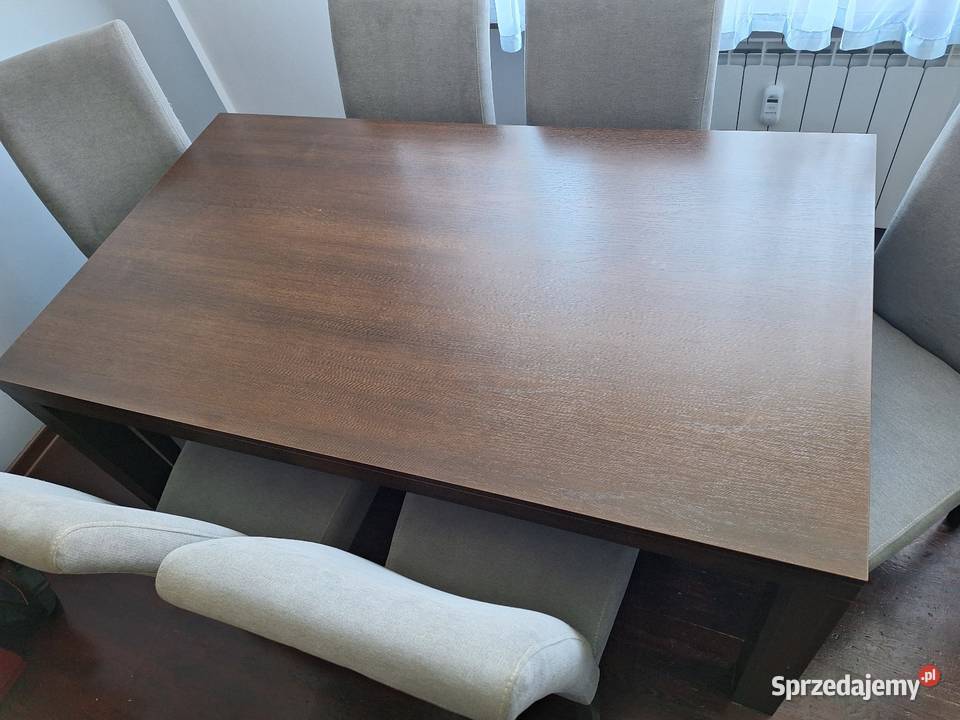 Solidny stół wenge 75cm Jędrzejów