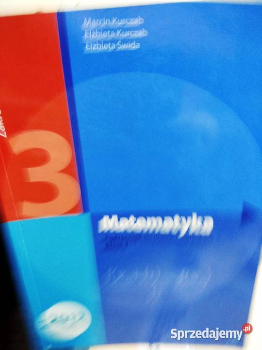 Matematyka Pazdro 3 rozszerzenie podręcznik sprzedam