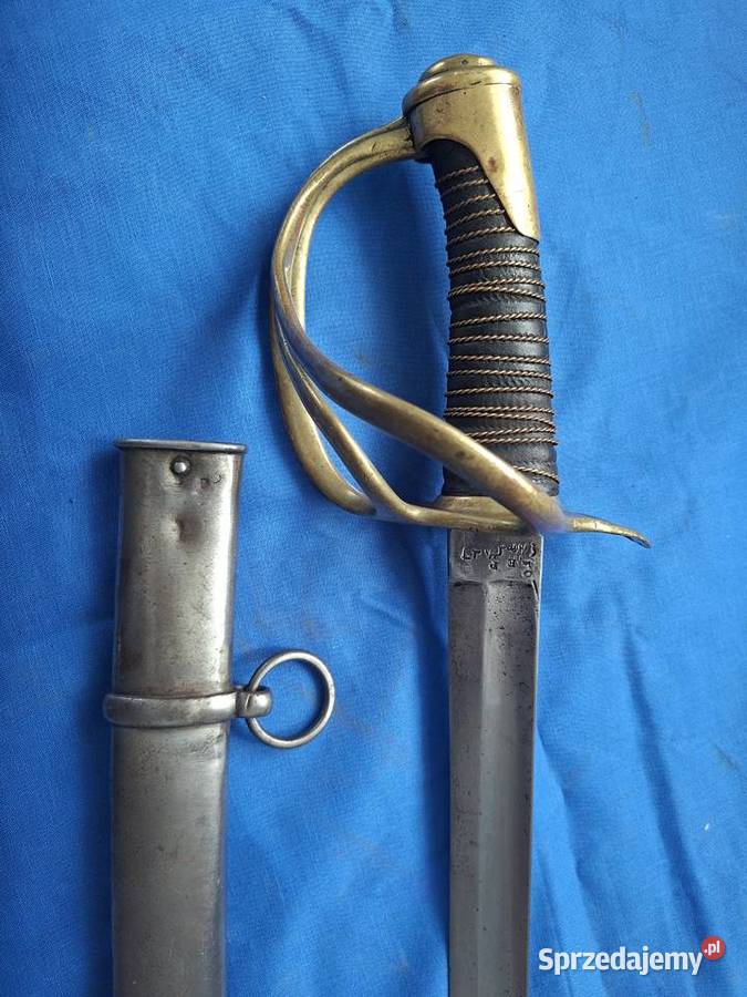 Szabla bojowa kawalerii 1822 Persja