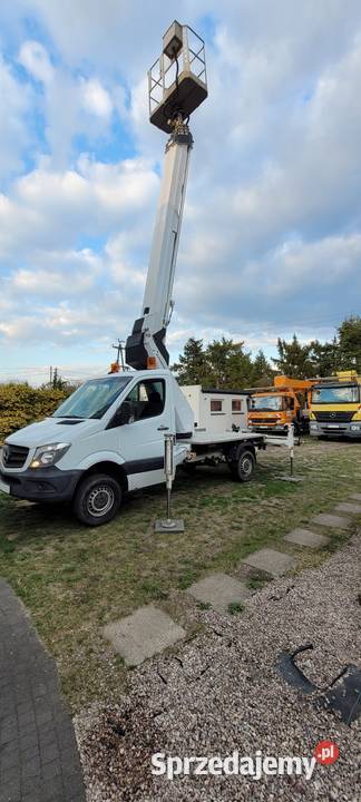 Podnośnik koszowy 27 m 35t Ruthmann TB 270 Łódź