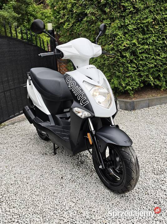 Skuter Kymco Agility 50cc 2024r 1500 4t łódzkie Łask sprzedam