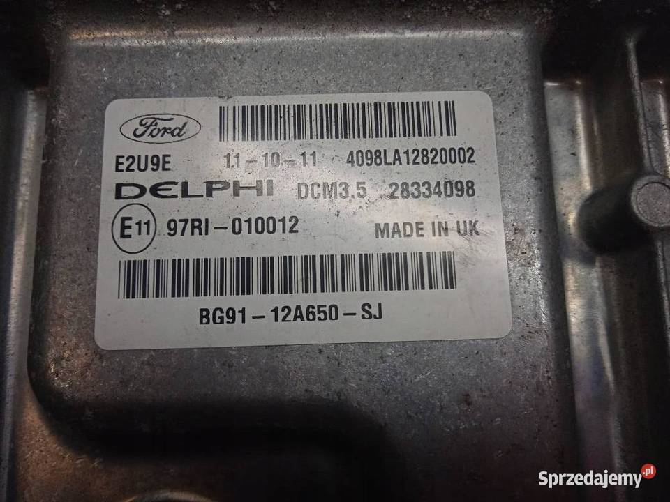 STEROWNIK SILNIKA BG9112A650SJ 20 D 163 Ford świętokrzyskie