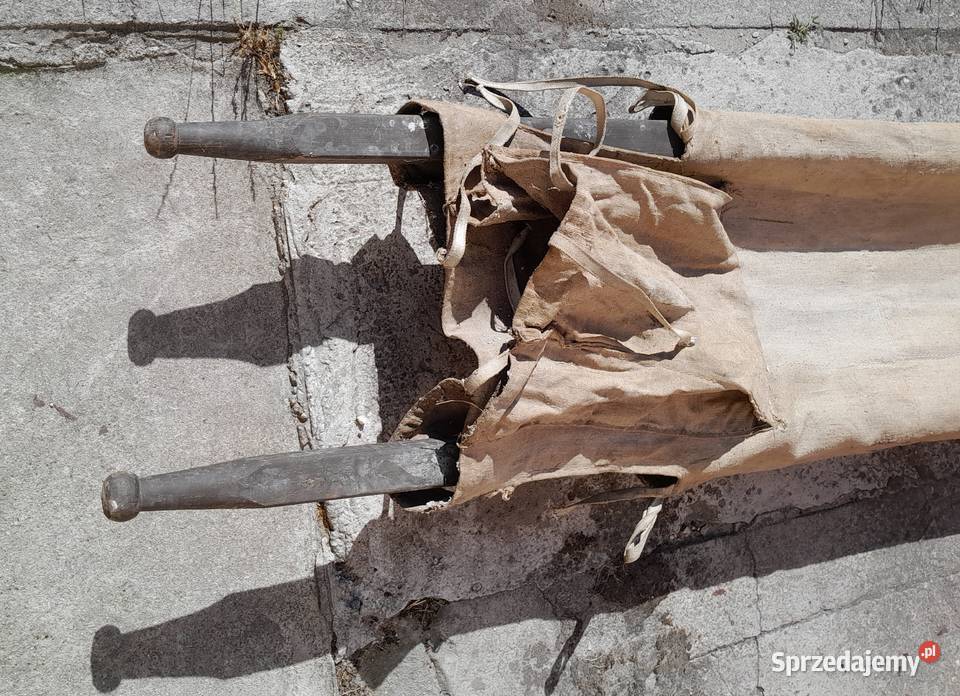 Nosze wojskowe WP drewniane składane wrzesień Niemieryczew