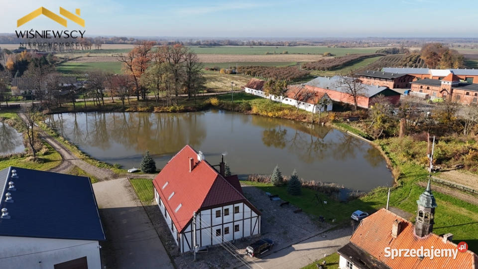 Wyjątkowy dom ze stawem Wysoka