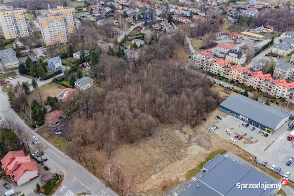 Działka komercyjna zabudowa mieszkaniowausługowa inwestycyjna Sprzedaż Ustroń sprzedam