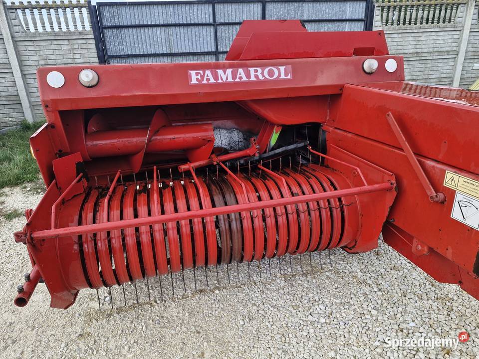 Prasa Famarol z511 2012r licencja Deutz Fahr łódzkie Tuszyn sprzedam