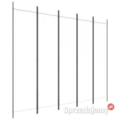 vidaXL Parawan 5panelowy biały 250x200 Warszawa