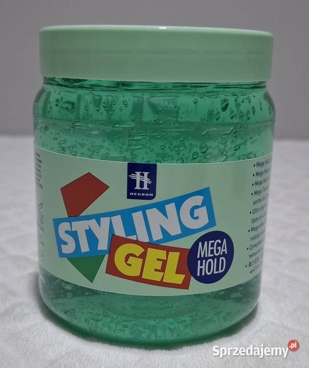 Żel do włosów Zielony 500ml 1 śląskie Czeladź