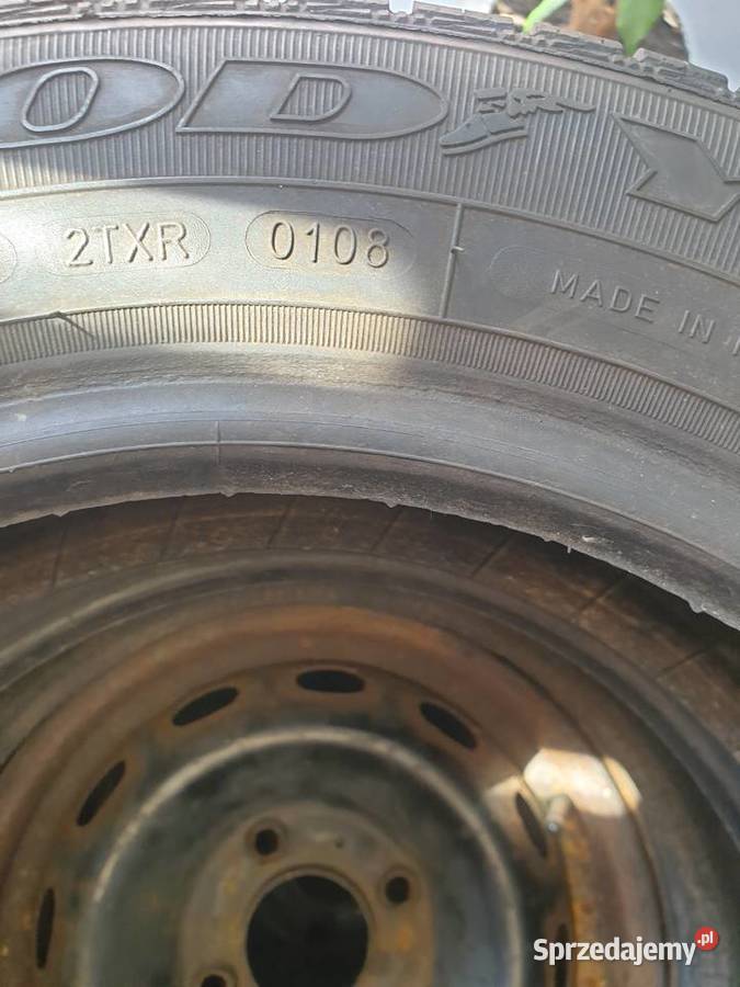 Opony Gooyear DuraGrip 16565r14 T do 190 km/h Dobre Miasto