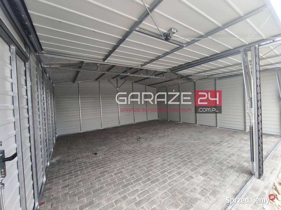 Garaż blaszany Premium 6x580m profil OCYNKOWANY blacha Dębica