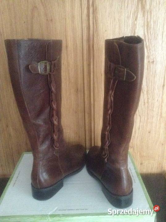 Brazylijskie nowe damskie kozaki z naturalnej opolskie Opole