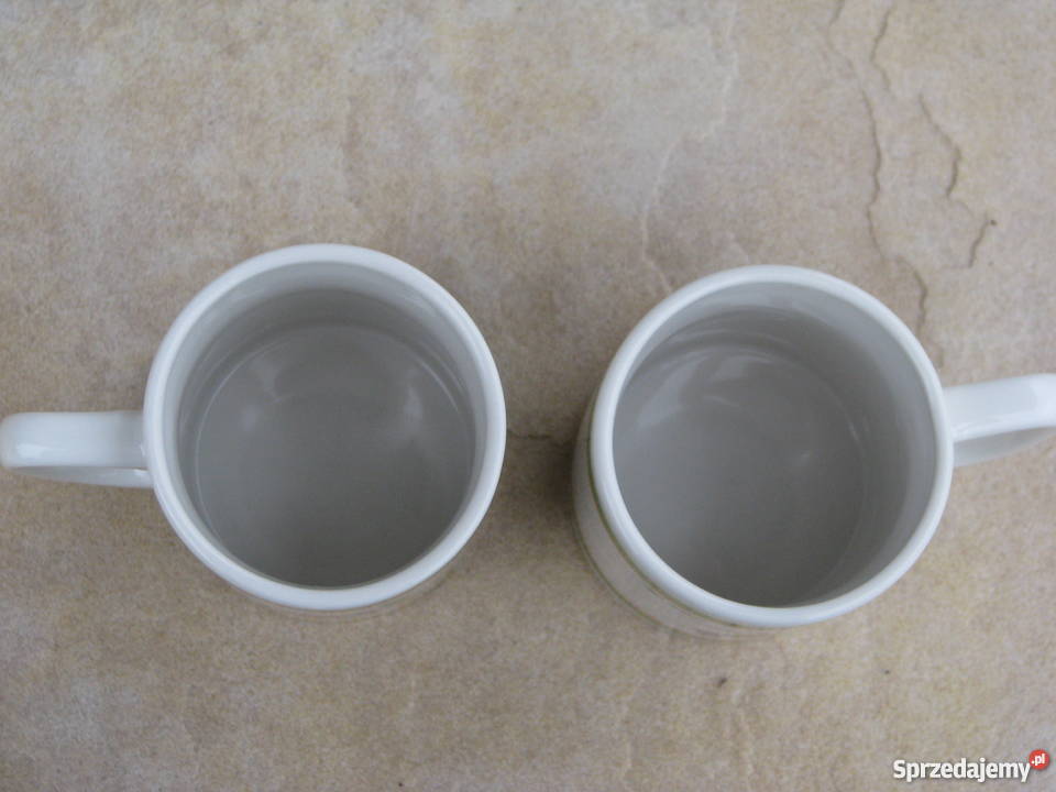 Kubek porcelanowy z motywem puzzli z napisem Mam Krapkowice
