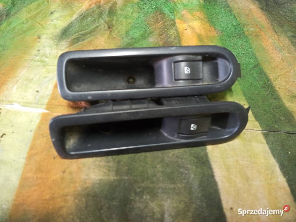 Przełączniki opuszczania szyb Megane 2 panele sterowania, przełączniki