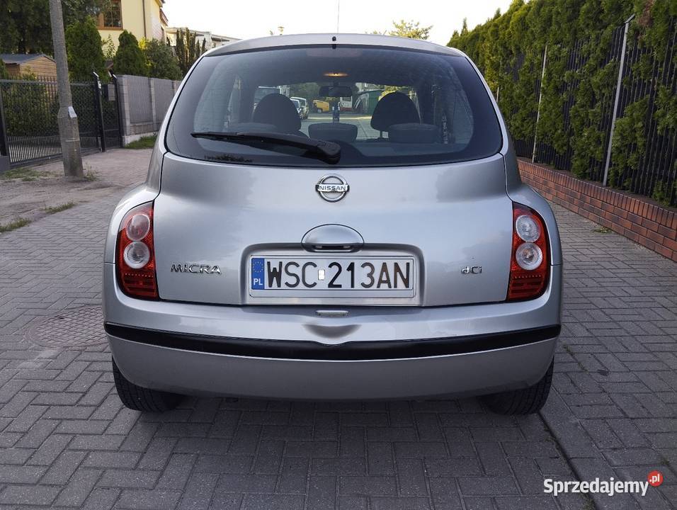 Nissan Micra 15 dci 2006 przeb182000 Włocławek sprzedam