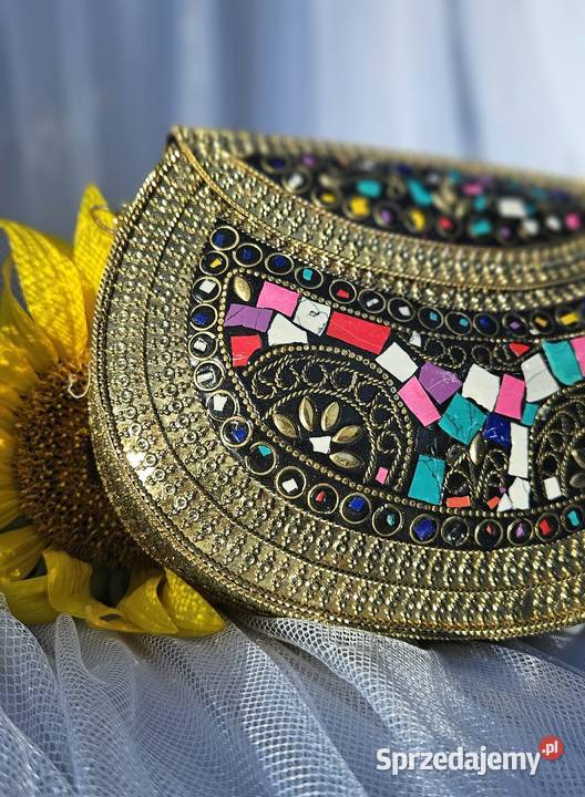 Torebka orientalna boho bohemian kopertówka