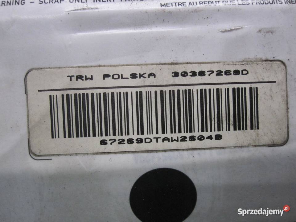 BMW E90 06r AIRBAG poduszka pasażera 30366966A świętokrzyskie sprzedam