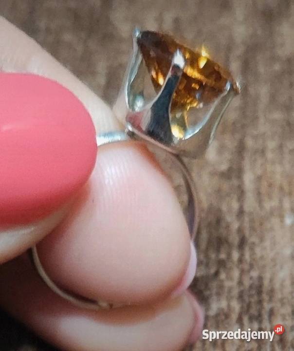 Pierścionek brązowe oczko Piaseczno