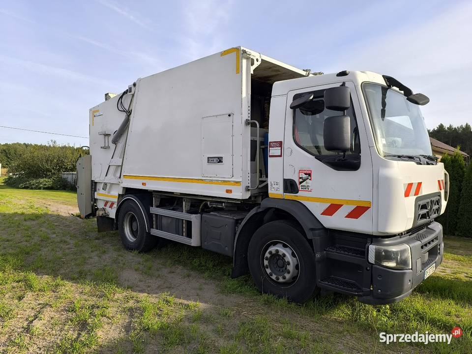 Renault D WIDE C śmieciarka kujawsko-pomorskie Inowrocław