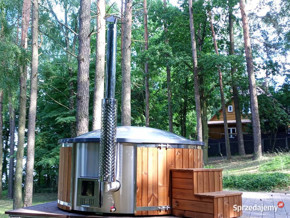 Balia do Gorącej Kąpieli Jacuzzi Hydromasaż Led Baseny i oczka wodne Nadarzyn