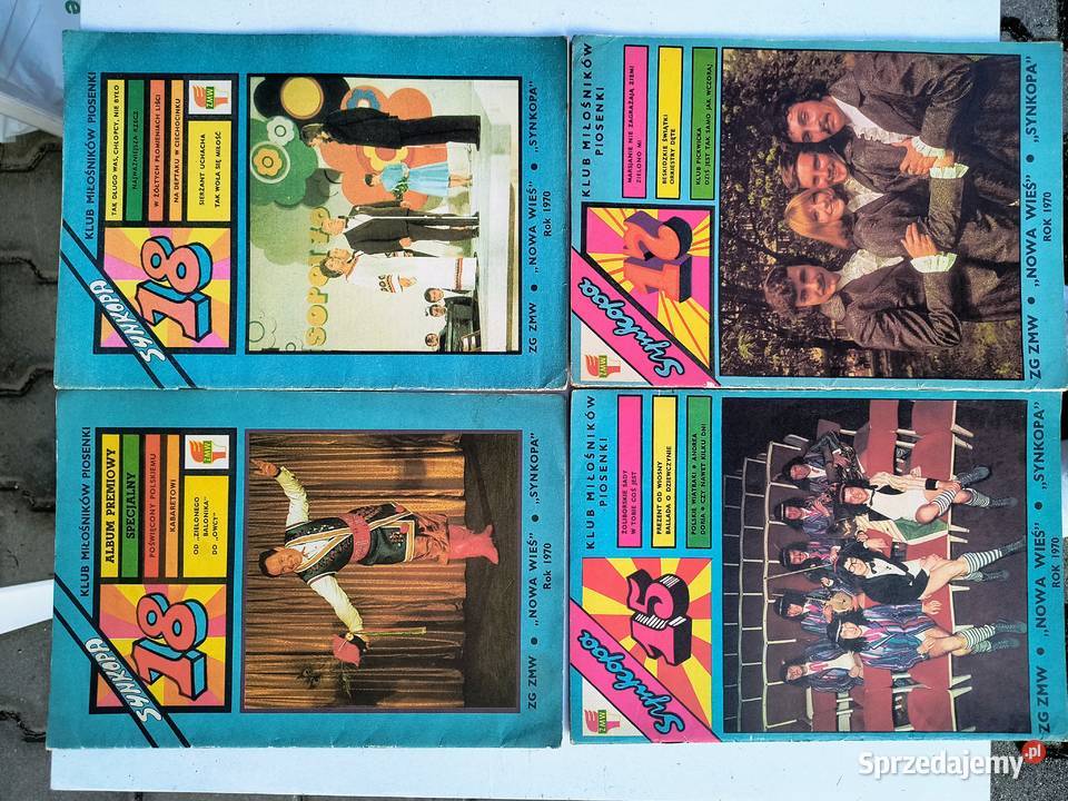 Magazyny Synkopa Vintage 1970