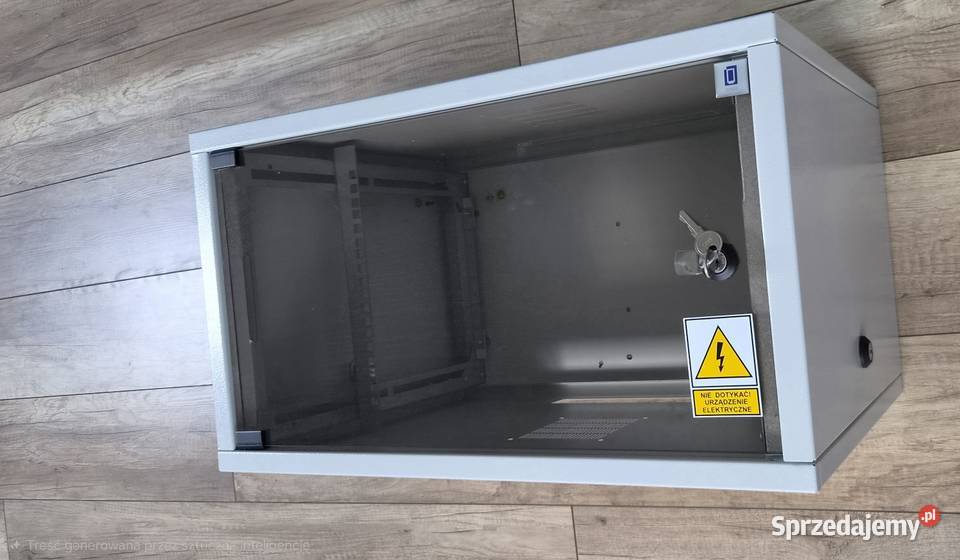 Szafa RACK 19 wisząca 6U 400mm ZPAS Solidna Stan Leśniewo