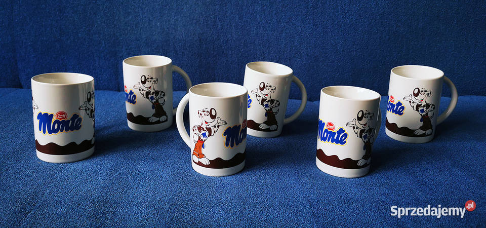 Kolekcjonerski zestaw 6 kubkóe Monte z