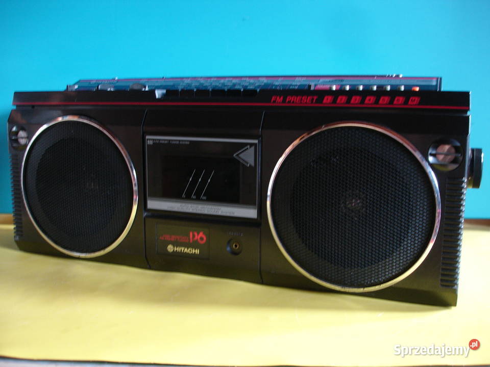 Radiomagnetofon HITACHI TRKP6E Zielona Góra