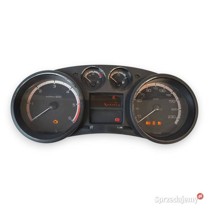 LICZNIK ZEGARY 9665107480 Peugeot 308 I 16 20 Chełm