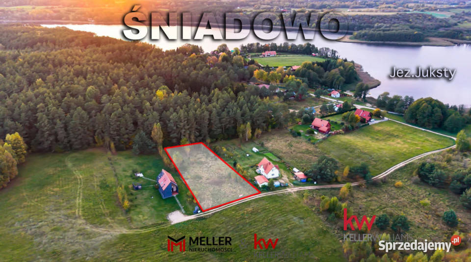 sprzedaży działki 3010m2 Śniadowo warmińsko-mazurskie