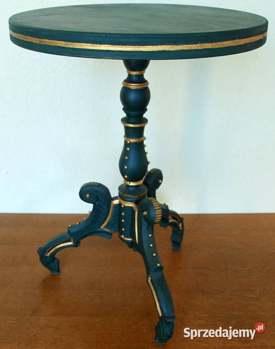 stary mały okrągły stół stolik kawowy Vintage Stoliki kawowe i ławy mazowieckie Warszawa