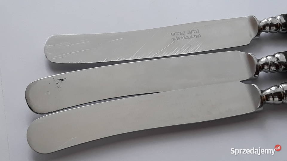 Noże obiadowe wz OKUTY BAKELIT Gerlach sztućce Dąbrowa Górnicza