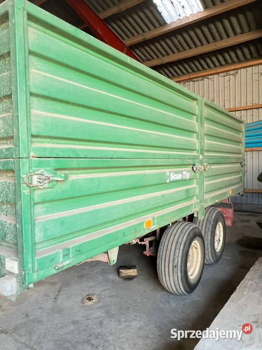 Przyczepa Rolnicza Tandem wywrotka SCAN TIP 1012 Przyczepy rolnicze Ostrowiec Świętokrzyski