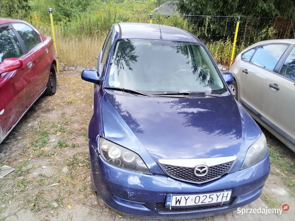MAZDA 2 14 D CZĘŚCI nieuszkodzony mazowieckie