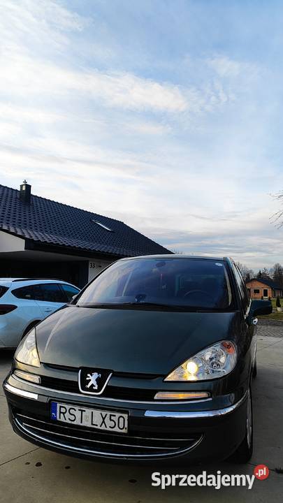 Peugeot 807 20 Hdi 7 miejsc elektryczne drzwi nieuszkodzony 807 Stalowa Wola sprzedam